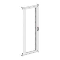 Рама поворотная центрированная 35U для 19" оборудования для корпусов CQE & CQE N, ВхШ 1800х800 мм