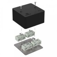 Коробка огнестойкая разветвительная для кабель-канала 40-0460-FR6.0-4-8-Р Е15-Е60 RAL9005 85х85х45 (44 шт/кор)