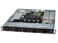 Supermicro SuperServer 1U 111E-WR noCPU(1)4th/5th Gen(MCC Carrier)/ 300W TDP/no DIMM(8)/10x SATA/SAS/ 2x1Gb/ SFT-DCMS-SINGLE/2x 860W/ 1st config