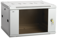 ITK Шкаф LINEA W 12U 600x450 мм дверь стекло, RAL7035