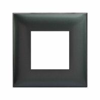 Рамка 1 пост (2 мод.), Avanti, сине-зеленый жемчуг