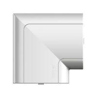 Угол плоский 90х50 мм, изменяемый, цвет серый металлик