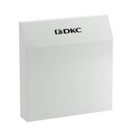 Панель защитная уличная для вентиляторов и решеток 252x252 мм, листовая сталь RAL7035, IP56