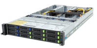 Gigabyte Server Platform R283-ZF0 Rev. 3x / 2U / 2xAMD (9004/9005) / 2xHS / 24xDIMM / 8xLFF NVMe/SAS/SATA + 4xLFF SAS/SATA / 4xGPUs DS / 1xOCP 3.0 / 1xFHHL / 2x2700W / Rails / 1Y