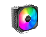 PCCooler Paladin 400 ARGB S115X/1200/1700/AM4 (20 шт/кор, TDP 200W, 130mm PWM ARGB FAN, 4 тепловые трубки 6мм, 800-1600RPM, 18-28,6dBa)
