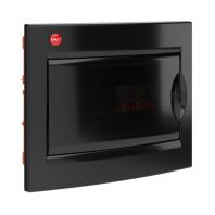 Щиток встраиваемый 12 мод.,IP 41 ,черный
