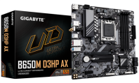 GIGABYTE B650M D3HP AX, AM5, B650, 4*DDR5, 4*SATA, 2*M.2, 3*USB 3.2, 2*USB 2.0, Type-C, 1*PCIx16, 1*PCIx1, 2*DP+HDMI, mATX
