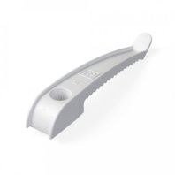 Держатель круглого кабеля односторонний для прямого монтажа на 8 мест белый (20шт/240шт уп/кор)