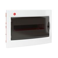 Щиток встраив.с двер.18мод.,IP41,бел.,с усил.клем.блок. 1х87318