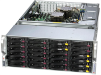 Supermicro SuperStorage 4U Server 641E-E1CR36H 2x6544Y/ 4x64Gb/ 1x 480GB NVMe M.2/SFT-DCMS-SINGLE