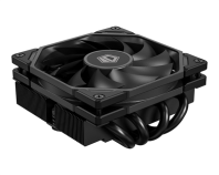 ID-COOLING IS-40-XT BLACK LGA1700/1200/115X/AM5/AM4 низкопрофильный высота 47mm (24шт/кор, TDP 100W, PWM, 4 тепл.трубки прямого контакта, FAN 92mm, черный) BOX