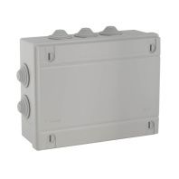Коробка ответвит. с кабельными вводами 2х40мм + 6х32мм, IP55, 240х190х90мм