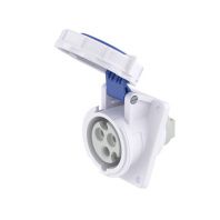 Розетка панельная с наклоном PAS IP67 32А 2P+E 230В