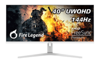 40'' AOPEN  40XV1CUPwmiiphux  21:9, IPS, 3440x1440, 1 / 4ms, 400, 600cd, 144Hz, 2xHDMI + 1xDP(1.2) + 1xType-C(90W) + Speakers 4Wx2, White, 600, H.Adj. 95  (by ACER)
