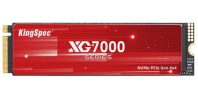 KingSpec SSD 512GB M.2 2280 PCIe 4.0 x4 NVMe R7200/W4400MB/s 3D TLC MTBF 1M 300TBW