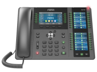 Fanvil X210 2xEthernet 10/100/1000, HD Voice, 20 SIP Lines, 10 Line Key, 116 DSS Keys, IPV6/OPUS, 4.3+2*2.4 Multi Color Screen, WIFI & Built-in Bluetooth, POE + Gigabit, PSU