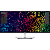 Dell 40"    U4025QW, Curved Thunderbolt™ Hub Monitor  2500R IPS Black Technology, 5120 x 2160 at 120 Hz, 2000:1, 21:9, 600 cd/m2 (HDR peak), 5 ms, H-AD, Built-in speaker 2 x 9 W"
