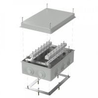 Коробка огнестойкая для о/п 40-0330-FR10.0-28 Е15-Е120 RAL7035 260х175х90 (7 шт/кор)