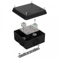 Коробка огнестойкая для о/п 40-0300-FR2.5-4 Е15-Е120 RAL9005 100х100х50 (14 шт/кор)