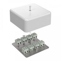 Коробка огнестойкая для кабель-канала 40-0470-FR2.5-16 Е15-Е120 RAL9003 103х103х45 (22 шт/кор)