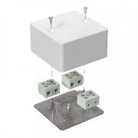 Коробка огнестойкая для кабель-канала 40-0460-FR10.0-6 Е15-Е120 RAL9003 85х85х45 (44 шт/кор)