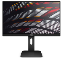 24" AOC X24P1 1920x1200, LED, 16:10, IPS, 300cd, 1000:1, 50M:1, 4ms, 178/178, D-Sub, DVI, HDMI, DP, 4*USB2.0, 60Hz, Speakers, HAS, Pivot, Tilt, Swivel, Внут, VESA, Black, 3y