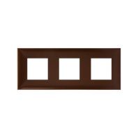 Рамка 3 поста (6 мод.), Avanti, карамельный жемчуг