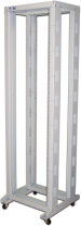 Стойка двухрамная 47U, 600x1000, серая