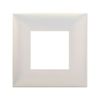 Рамка 1 пост (2 мод.), Avanti, белый жемчуг