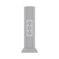 Алюминиевая колонна 0.5 м, цвет темно-серебристый металлик