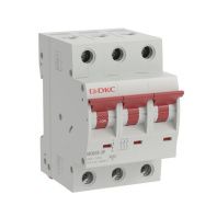 Автоматический выключатель модульный YON max типа MD63S, 4,5кА, 3 полюса, хар-ка B, 32А