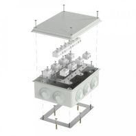 Коробка огнестойкая для о/п 40-0320-FR10.0-28 Е15-Е120 RAL7035 200х150х75 (5 шт/кор)