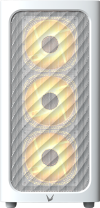 Formula V Line Air Mesh G3 Plus White, MATX, Type-C*1, USB3.0*2, FRONT 3x120mm FRGB, REAR 1x120mm FRGB