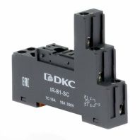 Колодка с винтовыми клеммами для реле на 1 группу контактов