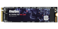 KingSpec SSD 1TB M.2 2280 PCIe 3.0 x4 NVMe R2400/W1900MB/s 3D TLC MTBF 1M 96200/76400 IOPS 698TBW