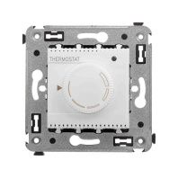 Термостат для теплых полов в стену, Avanti, белое облако