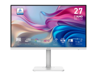 MSI Modern MD272UPHW 27" 16:9 UHD(3840x2160) IPS Flat,4ms(GTG),HDR 400,1000:1,100M:1,400nit,178/178,2xHDMI,DP,USB Type-C,Speaker,Tilt,Swivel,Height,Pivot,60Hz,White,1y war-ty