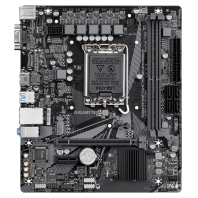 GIGABYTE H610M H V3 DDR4, LGA1700, H610,  2*DDR4, 4*SATA, 1*M.2, 2*USB 3.2, 4*USB 2.0, 1*PCIx16, 1*PCIx1, D-Sub+HDMI, mATX