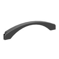 Адаптер напольного канала 50х12 мм, чёрный