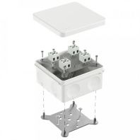 Коробка огнестойкая для о/п двухкомпонентная 60-0300-FR2.5-8 Е15-Е120 RAL9003 100х100х50 (14 шт/уп)