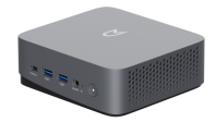 IRBIS Smartdesk mini PC i3-1315U (6C/8T - 1.2Ghz), 8GB DDR4 3200, 256GB SSD M.2, Intel UHD, WiFi, BT, 2xHDMI, 1xType-C, fTPM, Mount VESA, Win 11 Pro, 1Y