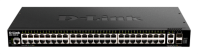 D-Link PROJ Управляемый L3 стекируемый коммутатор, 48x1000Base-T, 2x10GBase-T, 2x10GBase-X SFP+, CLI, порт управления 1000Base-T, консольный порт RJ-45