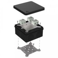 Коробка огнестойкая для о/п двухкомпонентная 60-0300-FR10.0-6 Е15-Е120 100х100х50 RAL9005 (14 шт/кор)