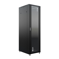 (4402) Бастион SKAT TB-22R680GF-B Телекоммуникационный шкаф 22U/600x800мм/Пд-стекло/Зд-металл/RAL9005/53,3кг/1.5 л.г