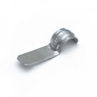 Скоба металлическая однолапковая СМО d10-11 для монтажного пистолета (без отверстий) (100шт/3000шт уп/кор)