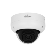 DAHUA Уличная антивандальная IP-видеокамера. 1/1.8" 4Мп CMOS; фиксированный объектив 2,8мм; сжатие: H.265+/H.265/H.264+/H.264/H.264B/H.264H/MJPEG; разрешение и скорость трансляции видео: 4Мп (2688x152
