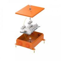 Коробка металлическая огнестойкая 70-0385-FR6.0-16 E15-E120 RAL2004 150x200x60 (6 шт/кор)