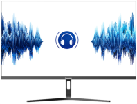 CHiQ LMN24F680-RS  23.8" 1920*1080 IPS 100Hz  LED 16:9 6ms VGA DP HDMI Audio out 178/178 250cd 1000:1 Speaker  2*1,5W  Metal Frame VESA 75x75
