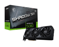 MSI RTX 5080 16G SHADOW 3X OC//RTX 5080, HDMI, DP*3, 16G, D7