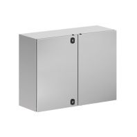 Корпус навесной STH с М/П двухдверный из нержавеющей cтали AISI304 ВxШxГ 600x800x300 мм, без фланца, IP55